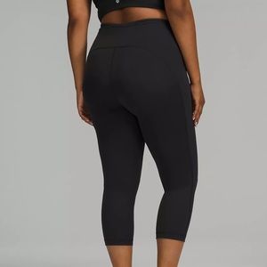 Lululemon swift speed high rise crop 21”